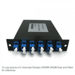 Customized Single Fiber DWDM OADM, East and West-1