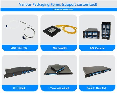 Customized Dual Fiber CWDM Mux Demux-6