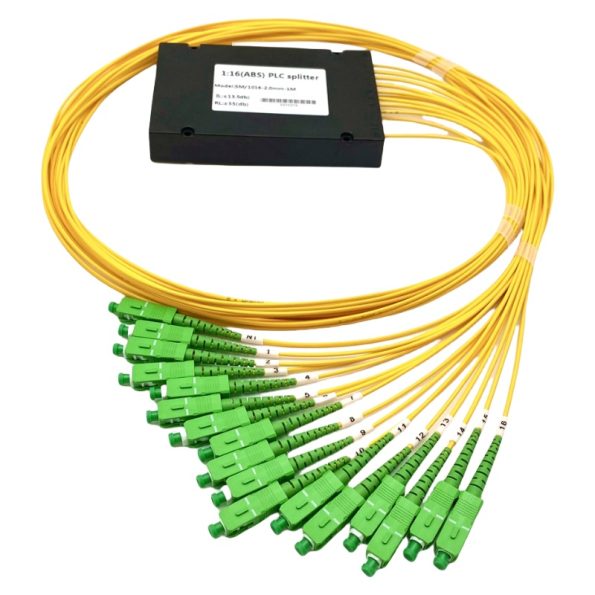 1xN, 2xN SingleMode Fiber PLC Splitter. ABS Module-1