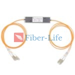 2×2 850nm Single Window Multimode FBT Coupler Splitter With ABS Box