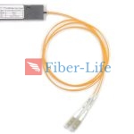 2×2 850nm Single Window Multimode FBT Coupler Splitter With ABS Box