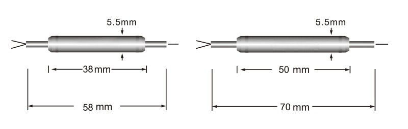 3 Ports C+L 1520~1620nm Optical Circulator(2×2）Dimension