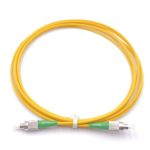 FC APC To FC APC Simplex OS2 Singlemode Fiber Patch Cable