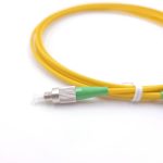 FC APC To FC APC Simplex OS2 Singlemode Fiber Patch Cable