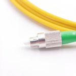 FC APC To FC APC Simplex OS2 Singlemode Fiber Patch Cable