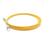 FC APC To FC APC Simplex OS2 Singlemode Fiber Patch Cable