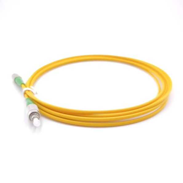 FC APC To FC APC Simplex OS2 Singlemode Fiber Patch Cable-5