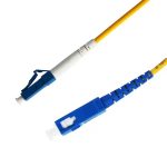 OS2 SingleMode Simplex LC, SC, FC, ST Fiber Optic Patch Cable