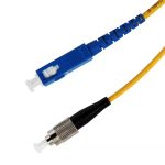 OS2 SingleMode Simplex LC, SC, FC, ST Fiber Optic Patch Cable