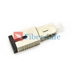 SC UPC Singlemode Fixed Fiber Optic Attenuator, Male To Female