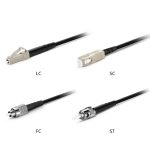 1-24 Fibers OM1OM2 Multimode Industrial Armored TPU Fiber Optic Patch Cable-1