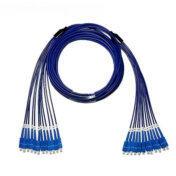 Armored OS2 SingleMode 12 Fibers SC 6.0mm Breakout Cable