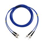 Armored OS2 SingleMode Duplex LC 3.0mm Fiber Optic Patch Cable