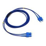 Armored OS2 SingleMode Duplex LC 3.0mm Fiber Optic Patch Cable