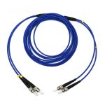 Armored OS2 SingleMode Duplex LC 3.0mm Fiber Optic Patch Cable