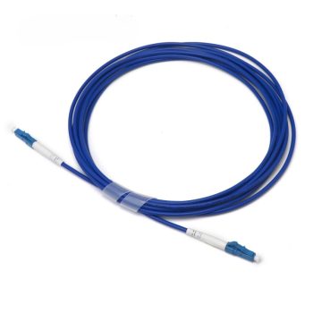 Armored OS2 SingleMode Simplex LC 3.0mm Fiber Optic Patch Cable