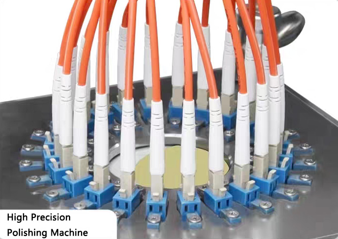 Customized OM1 Multimode Simplex Fiber Optic Patch Cable Precision polishing and glue removal