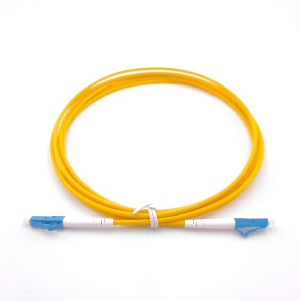 LC UPC To LC UPC Simplex OS2 Singlemode Fiber Patch Cable