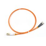 OM1 Multimode Duplex Fiber Optic Patch Cable