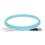 OM3 Multimode Duplex Fiber Optic Patch Cable