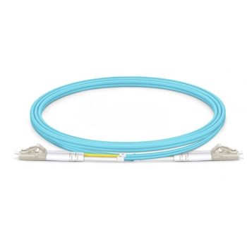 OM3 Multimode Duplex Fiber Optic Patch Cable