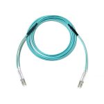 OM3 Multimode Duplex LC 3.0mm Armored Fiber Optic Patch Cable