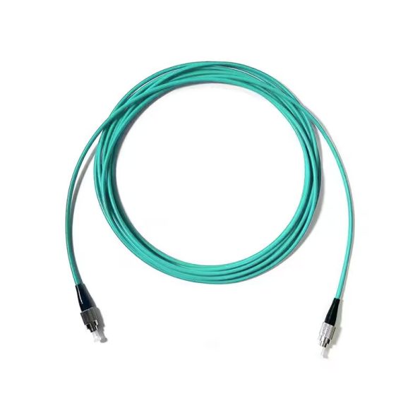 OM3 Multimode Simplex FC 3.0mm Armored Fiber Optic Patch Cable