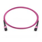 OM4 Multimode MTP-12 Trunk Cable, Magenta