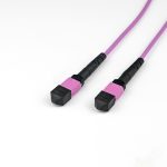 OM4 Multimode MTP-12 Trunk Cable, Magenta