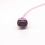 OM4 Multimode MTP-24 Trunk Cable, Magenta