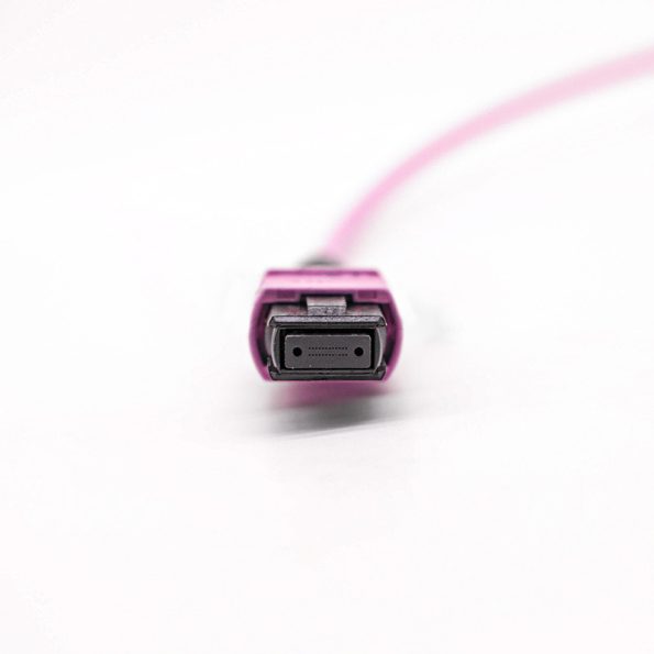 OM4 Multimode MTP-24 Trunk Cable, Magenta-3