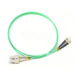 OM5 Multimode Duplex Fiber Optic Patch Cable