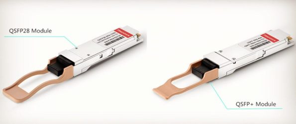 QSFP+，QSFP28