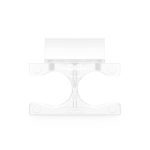 Fiber Optic LC Duplex Clip, Transparent-1