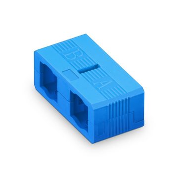 Fiber Optic SC Duplex Clip, Blue-2