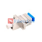 LC UPC Female To SC UPC Female Hybrid Simplex Metal Fiber Optic Adapter With Flange