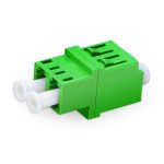 LCAPC to LCAPC Duplex OS2 Single Mode Fiber Optic AdapterCoupler without Flange-1