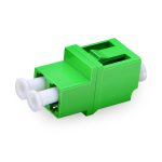 LCAPC to LCAPC Duplex OS2 Single Mode Fiber Optic AdapterCoupler without Flange-1