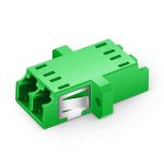 LCAPC to LCAPC Duplex OS2 Single Mode Plastic Fiber Optic AdapterCoupler with Flange-1