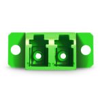 LCAPC to LCAPC Duplex OS2 Single Mode Plastic Fiber Optic AdapterCoupler with Flange-1