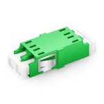 LCAPC to LCAPC Duplex OS2 Single Mode SC Footprint Plastic Fiber Optic AdapterCoupler without Flange-1