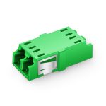 LCAPC to LCAPC Duplex OS2 Single Mode SC Footprint Plastic Fiber Optic AdapterCoupler without Flange-1