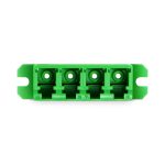 LCAPC to LCAPC Quad OS2 Single Mode Plastic Fiber Optic AdapterCoupler with Flange-1