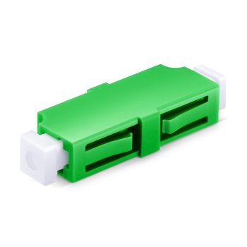 LCAPC to LCAPC Simplex OS2 Single Mode Plastic Fiber Optic AdapterCoupler without Flange-2