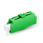 LCAPC to LCAPC Simplex OS2 Single Mode Plastic Fiber Optic AdapterCoupler without Flange-1