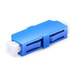 LCUPC to LCUPC Simplex SinglemodeMultimode Plastic Fiber Optic AdapterCoupler without Flange-1