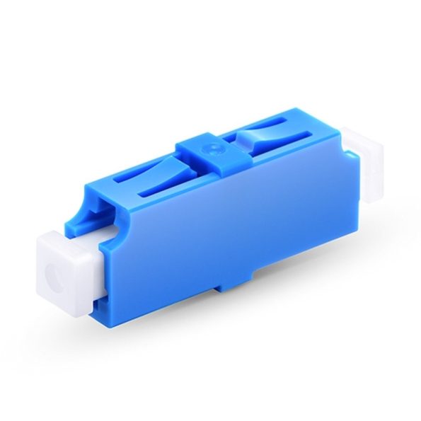 LCUPC to LCUPC Simplex SinglemodeMultimode Plastic Fiber Optic AdapterCoupler without Flange-3