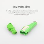 LSH(E2000) Fixed Fiber Optic Attenuator, SM, Male-Female, 1~25dB Optional