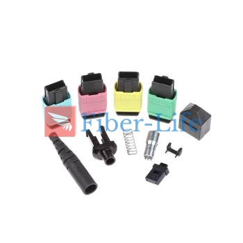 MPO-12 Fiber Optic Connector Components-2