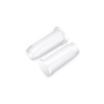 Plastic Universal Dust Cap for 1.25mm Ferrules. It fits LC, MU.White Color-1